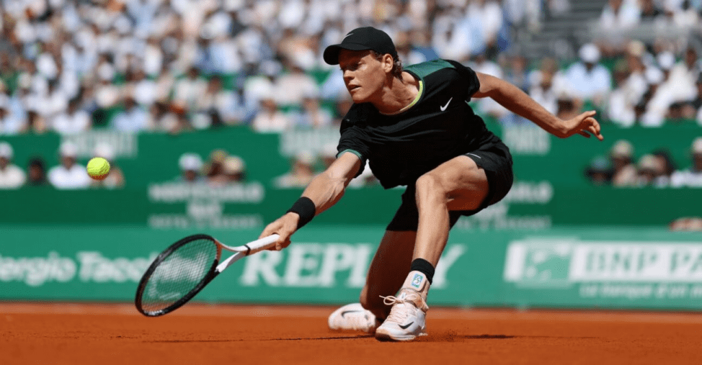 Jannik Sinner all'Atp Montecarlo 2024